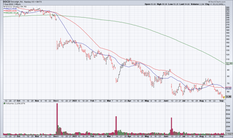 DOCU Is Due For A Bounce